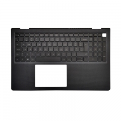 Palmrest Upper Case UK no Backlit Keyboard For Dell Vostro15 3510 3511 3515 3520 3525 Grid style Black Color