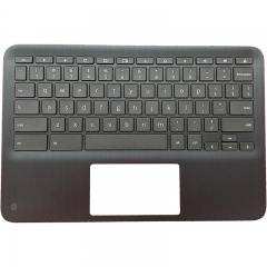 Laptop Upper Case Palmrest Keyboard Assembly Part Non-WFC L92214-001 for HP Chromebook x360 G3 EE 11