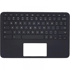 New Upper Case Palmrest Replacement for HP Chromebook 11 G9 EE Series Laptop (Intel) with US Layout Keyboard Assembly M47382-001 (NOT for 11MK G9 EE) Black
