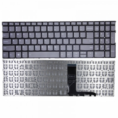 US Keyboard For Lenovo ThinkBook 15-IML IIL V340-15-IML YOGA C740-15 Gray no light lack Label