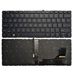 US Language Backlit Backlight Keyboard For HP EliteBook 830 G7 830 G8 835 G7 Black Color