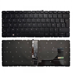 FR Language Backlit Backlight Keyboard For HP EliteBook 830 G7 830 G8 835 G7 Black Color