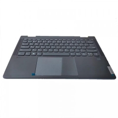 Palmrest keyboard touchpad 5CB1L40794 For Lenovo Yoga 7 14IRL8 82YL 2023 Gray Color