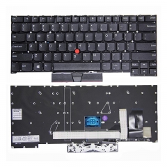 US Keyboard Stick no backlit For Lenovo ThinkPad P1 Gen1 Gen2 Gen3 T490S T495S T13s X1 Extreme 1st 2nd gen3 T14S Black Color