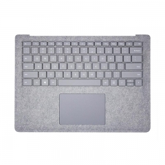Gray Palmrest Keyboard Touchpad Assembly For Microsoft Surface Laptop1/2 1769 1782