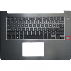 Laptop Replacement Keyboard US Layout with Palmrest Upper Cover Case Shell Backlit For Dell Vostro 14 5000 5468 V5468 0D9GDC 0TV7K3 052YT1