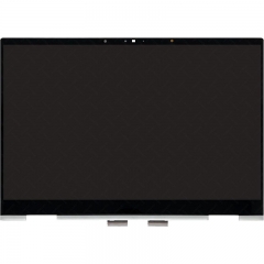 Replacement 13.3 inches WUXGA IPS LCD Display Touch Screen Digitizer Assembly with Bezel 30Pin (1920x1200 Natural Silver) for HP Envy x360 13-bf 13t-bf 13-bf0000 13t-bf000 13-bf0xxx 13t-bf0xx