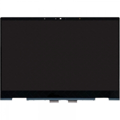 Replacement NON-OLED 13.3 inches WQXGA LCD Display Touch Screen Digitizer Assembly with Bezel 40Pin (2560x1600 Space Blue) for HP ENVY x360 13-bf 13t-bf 13-bf0000 13t-bf000 13-bf0xxx 13t-bf0xx