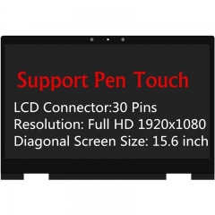 LCD Touch Screen Replacement for HP Envy X360 15M-BP012DX 15M-BP111DX 15M-BP011DX 15M-BP112DX 15M-BQ121DX 15M-BQ021DX 925736-001
